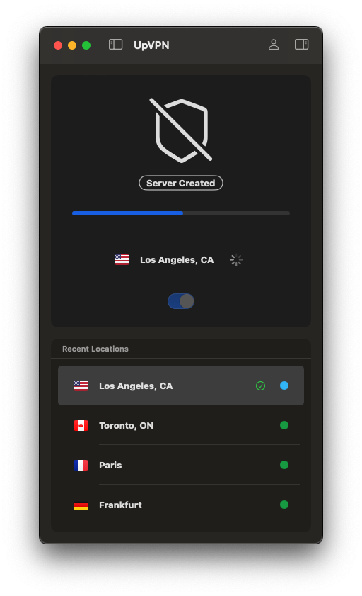 Miami VPN on macOS